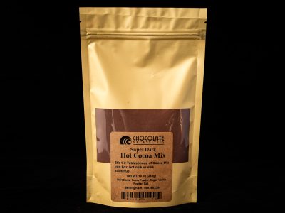 a 10 ounce bag of premium hot cocoa mix
