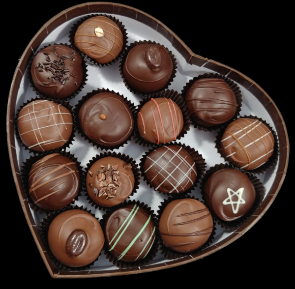 15 PC Heart Truffle Box - Image 2